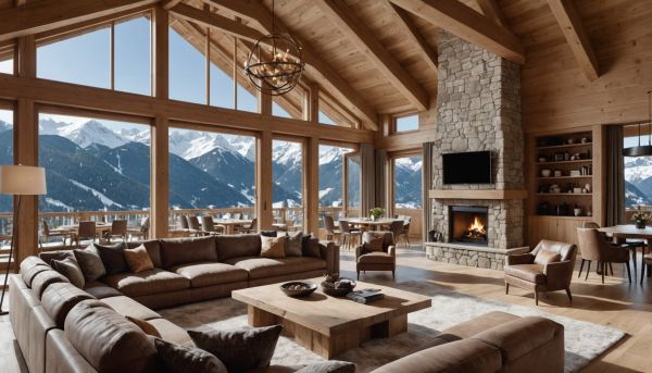 Aménagement pour résidences secondaires : faites confiance à un architecte d'intérieur à Megève