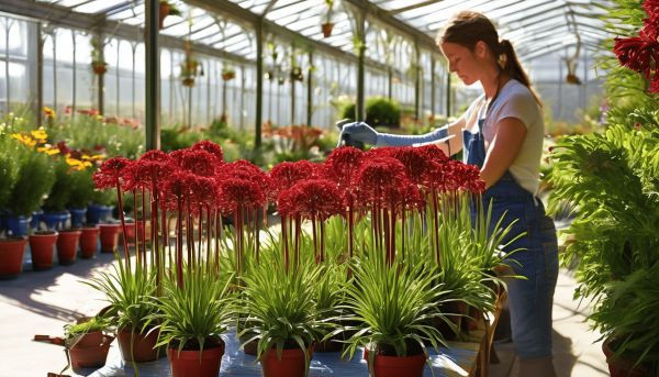 Comment choisir les agapanthes à fleurs rouges pour votre jardin