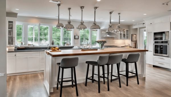 Idées originales pour aménager une cuisine avec un îlot central