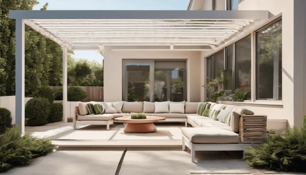 Quel avantage d’opter pour une pergola bioclimatique blanche ?