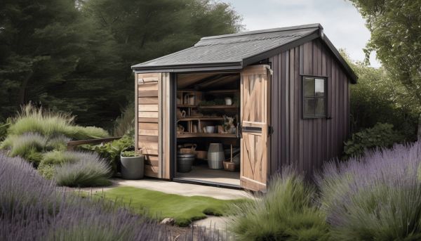 Quelle porte choisir pour un abri de jardin durable et esthétique