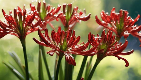 Une explosion de couleurs surprenante avec l’agapanthe à fleurs rouges