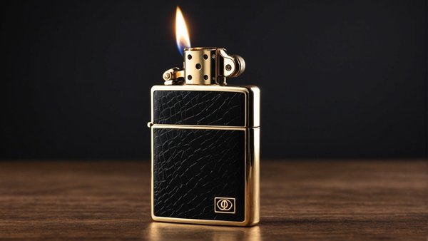 Briquet original et de luxe : élégance et fonctionnalité